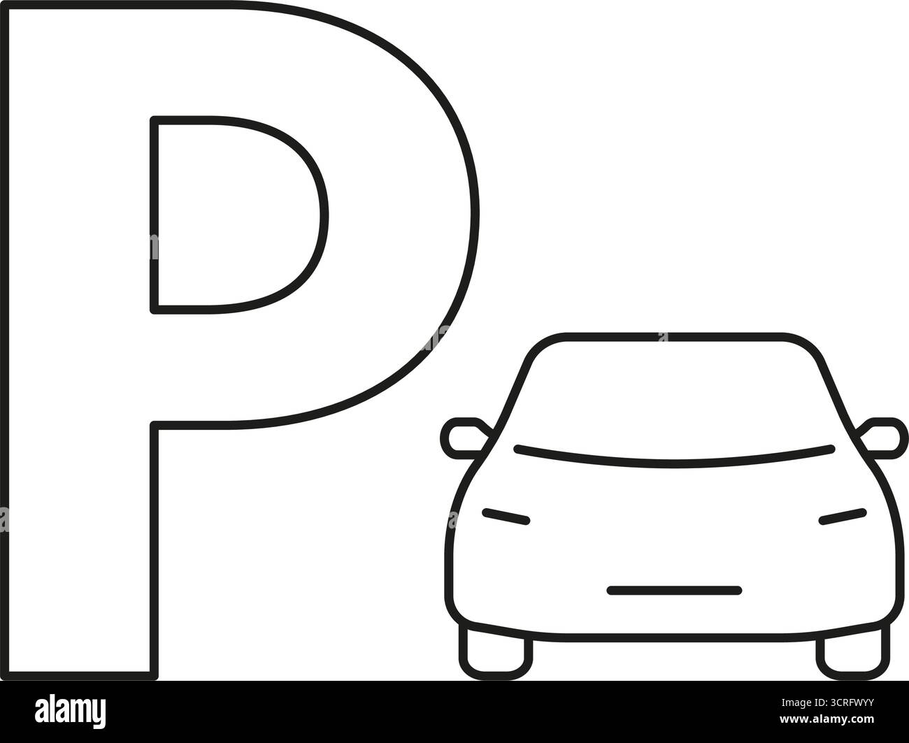 Park area development Stock Vector Images - Alamy