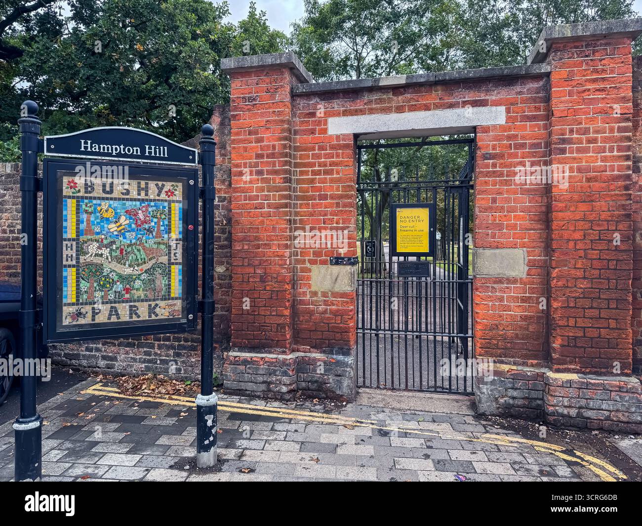 Bushy Park, London - Smartphone Captured Stock Image