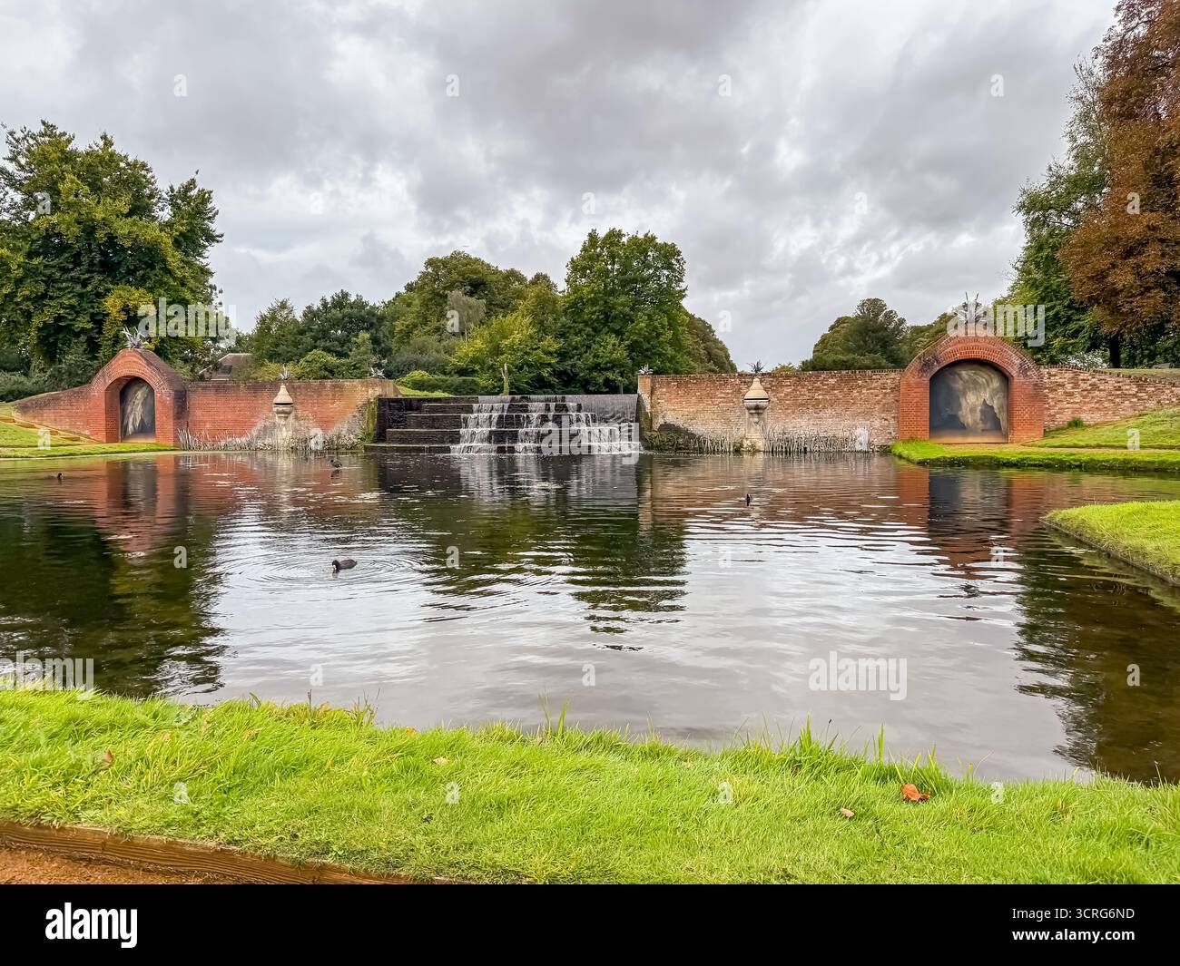 Water Gardens - Bushy Park, London - Smartphone Captured Stock Image