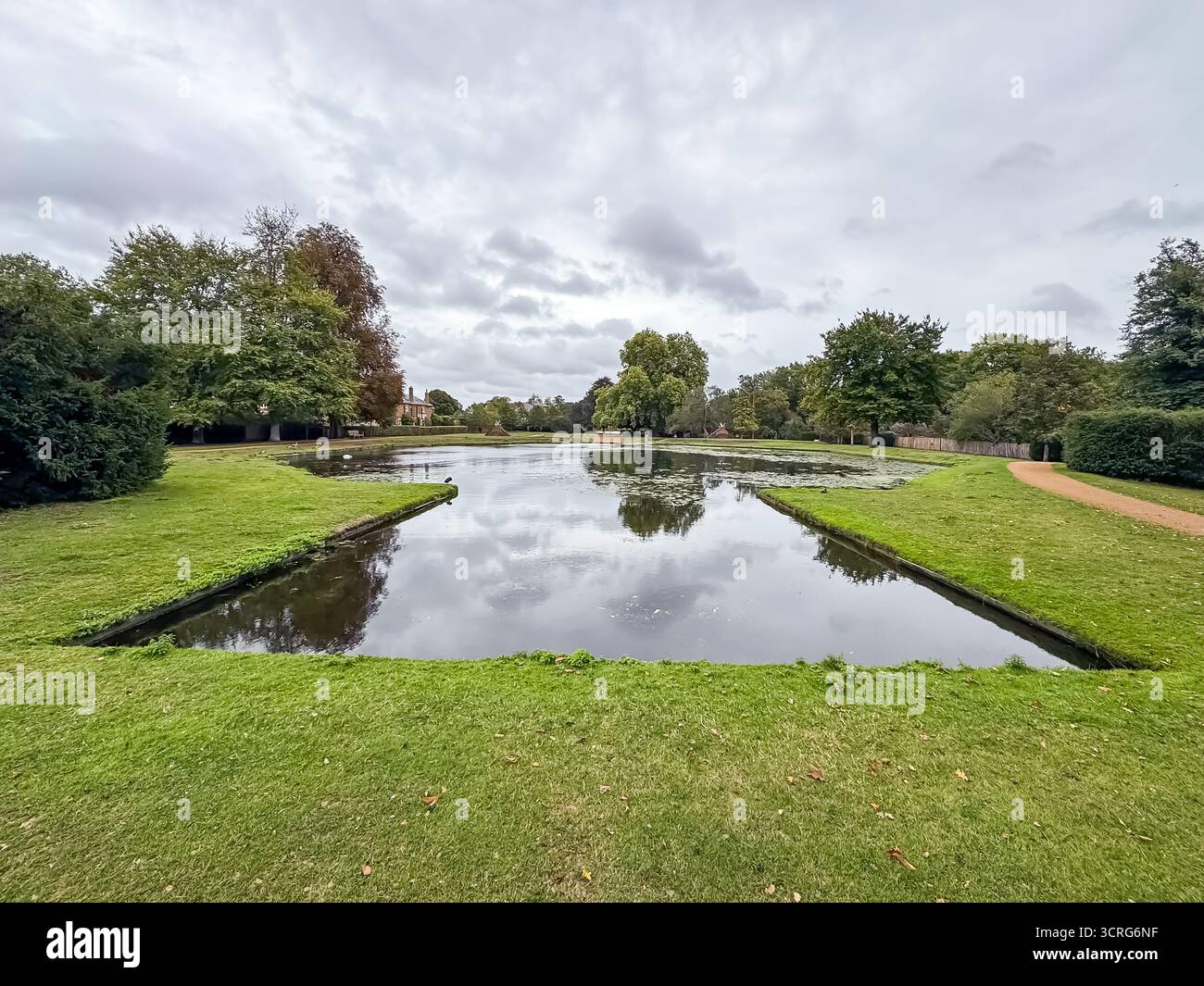 Water Gardens - Bushy Park, London - Smartphone Captured Stock Image