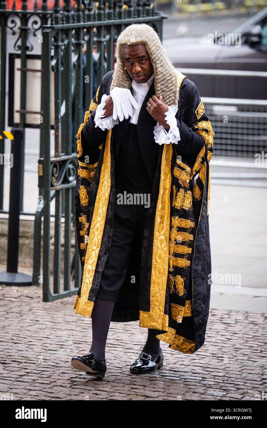 Deputy Prime Minister and Justice Secretary David Lammy attends the ...