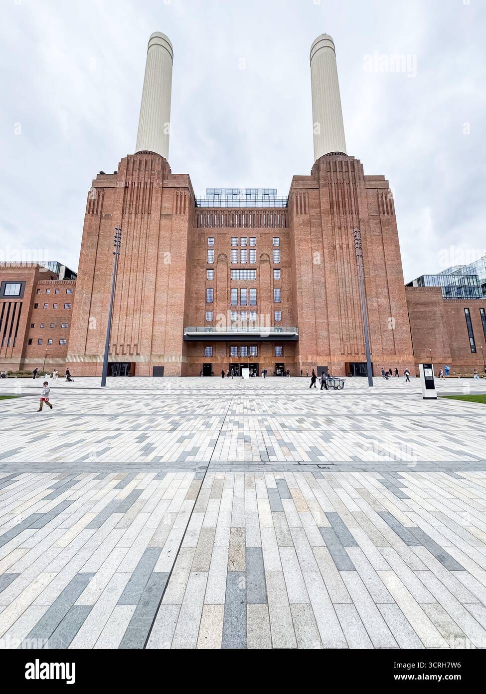 Battersea Power Station, Nine Elms, London - Smartphone Captured Stock Image