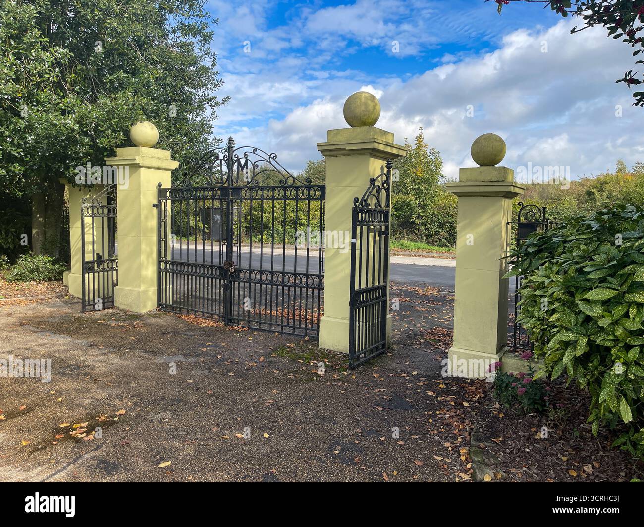 Maurice Lea Memorial Park Children's Play Area and Bandstand - Smartphone Captured Stock Image