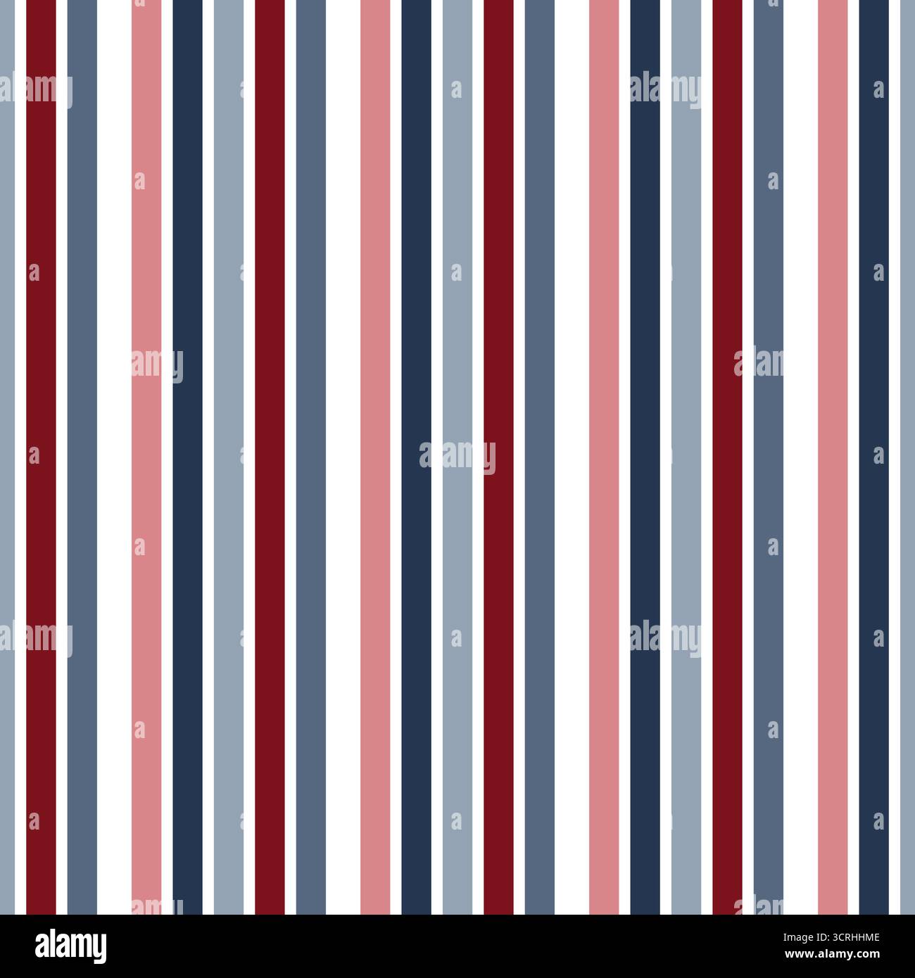 Arrangement Of Stripes Seamless Vector Pattern Design Stock Vector