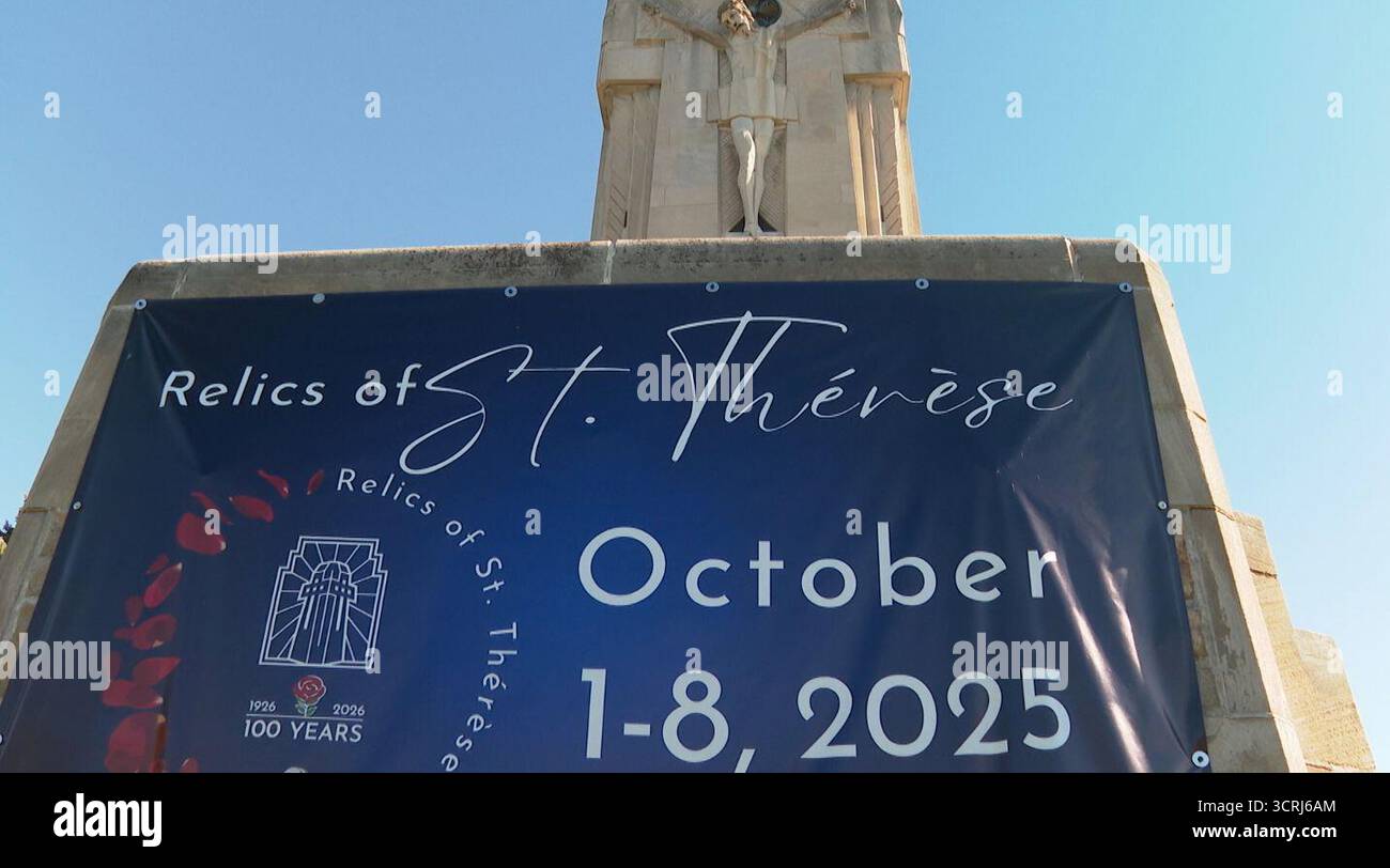 Relic Sign In this image made from video, a sign welcomes visitors to the Relics ...