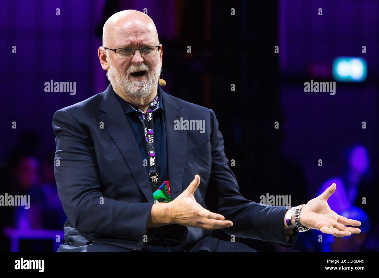 Turin, Italy. 1st October 2025. Kevin Scott, Microsoft chief technology