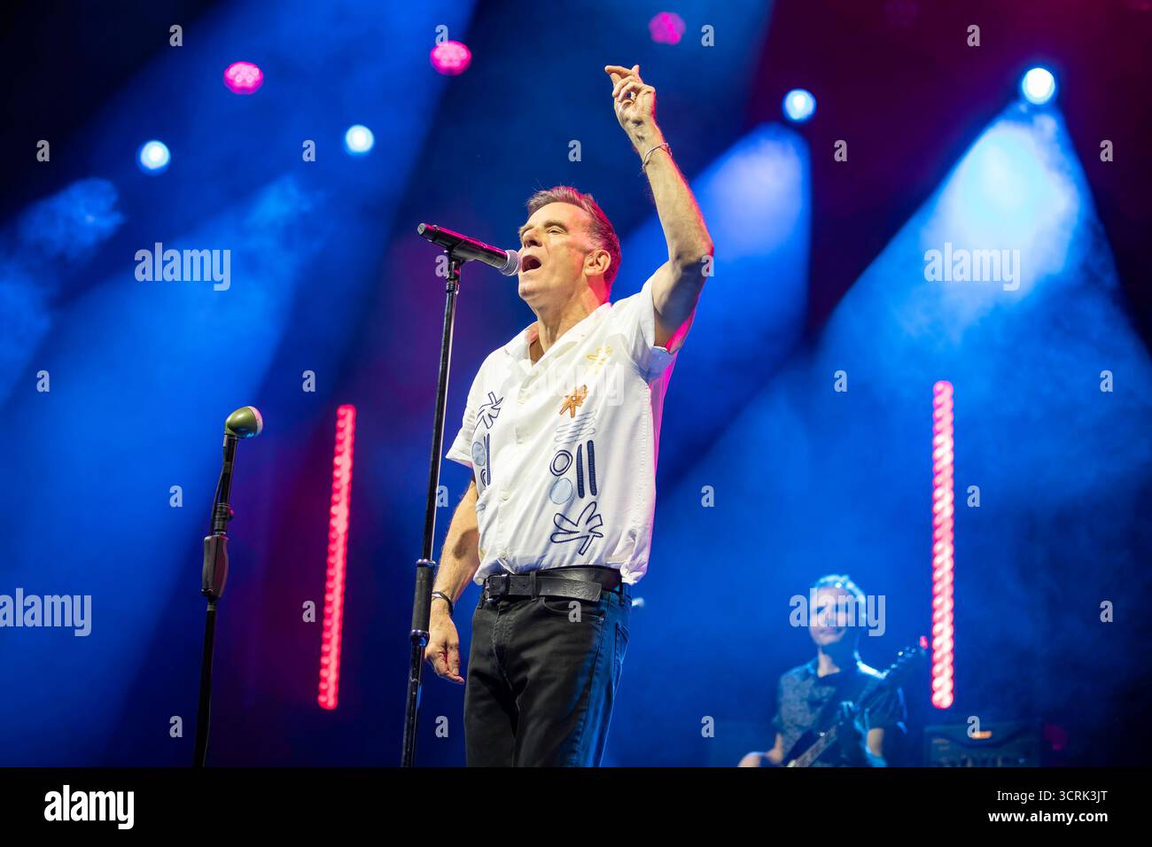 Manchester, England, 1st October, 2025. Deacon Blue playing AO Arena in Manchester on their The Great Western Road Trip. Credit: Izzy Clayton/Alamy Live News Stock Photo