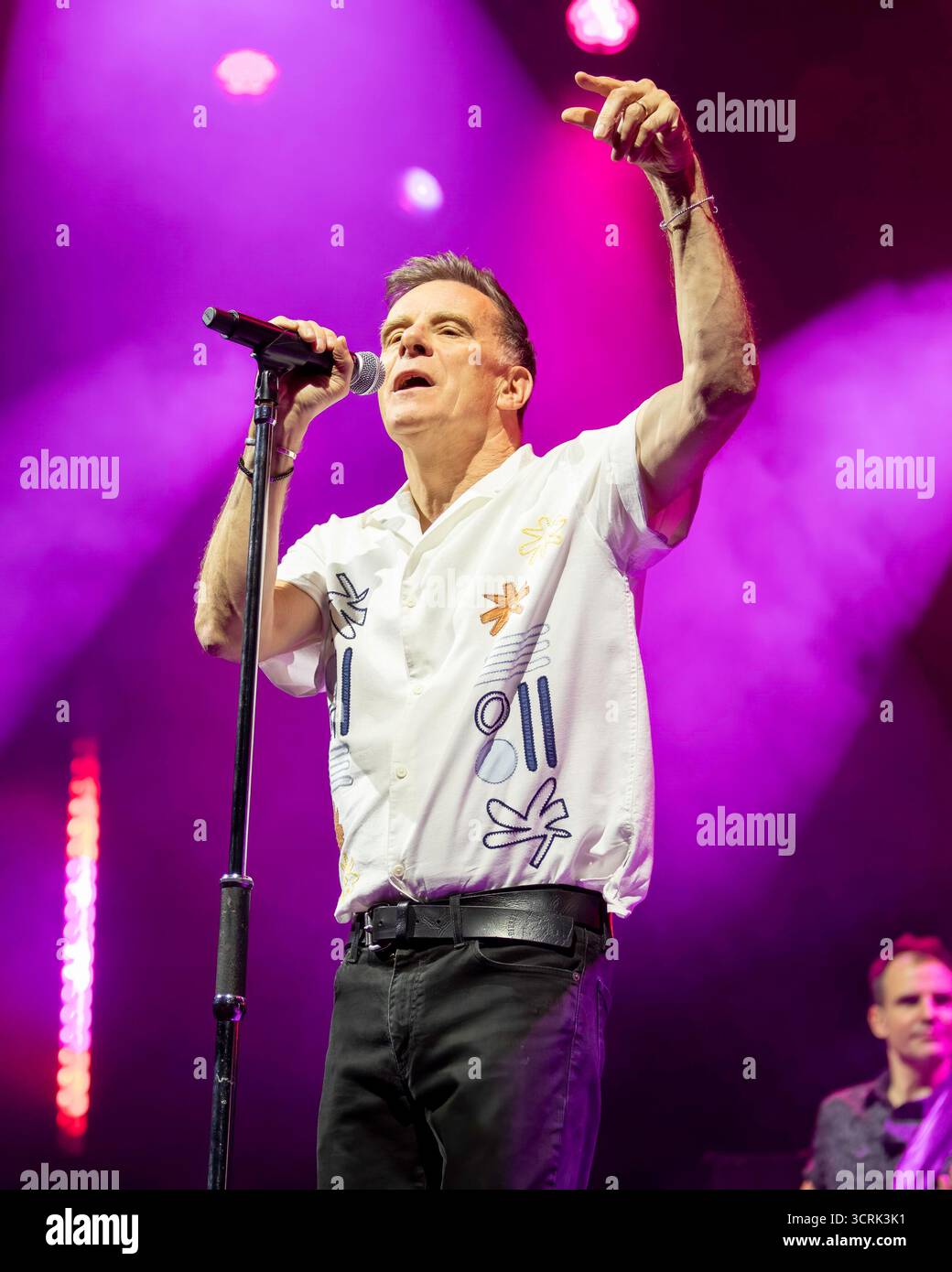Manchester, England, 1st October, 2025. Deacon Blue playing AO Arena in Manchester on their The Great Western Road Trip. Credit: Izzy Clayton/Alamy Live News Stock Photo