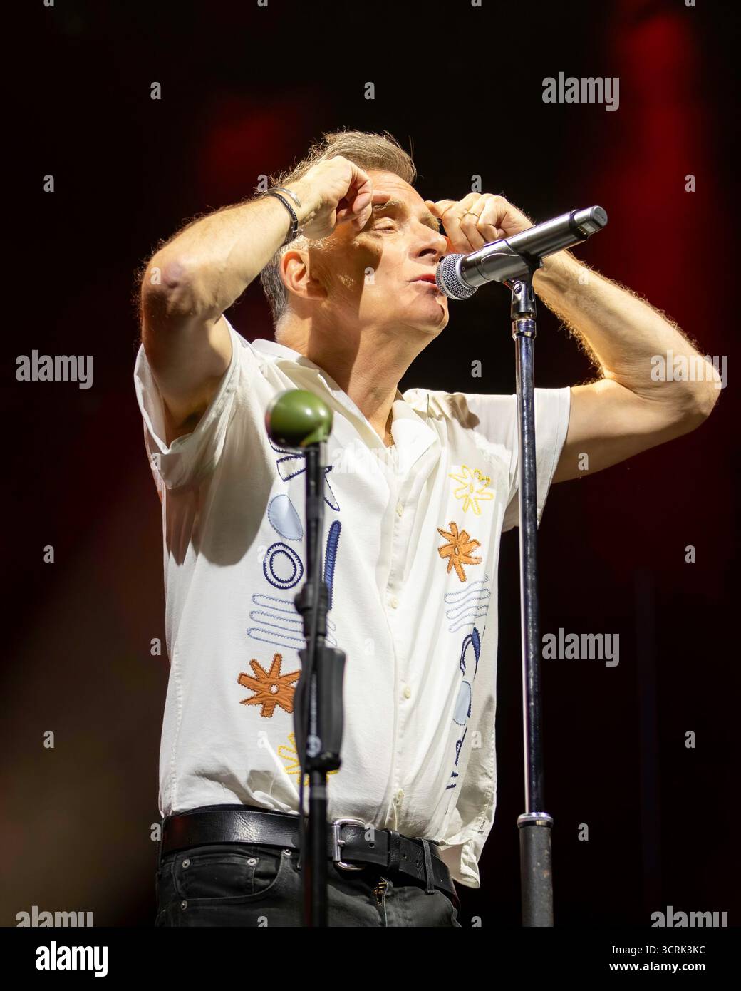 Manchester, England, 1st October, 2025. Deacon Blue playing AO Arena in Manchester on their The Great Western Road Trip. Credit: Izzy Clayton/Alamy Live News Stock Photo