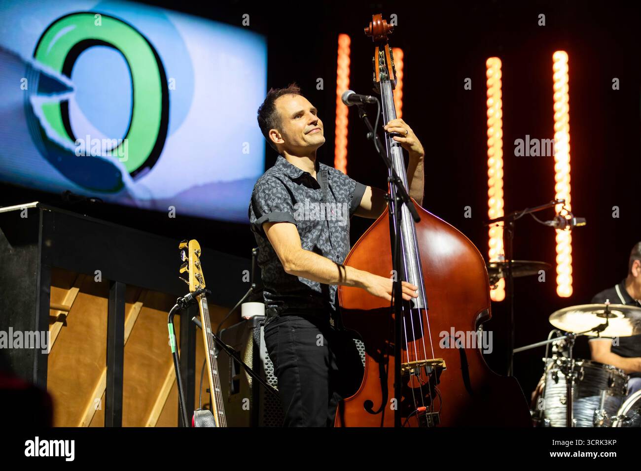 Manchester, England, 1st October, 2025. Deacon Blue playing AO Arena in Manchester on their The Great Western Road Trip. Credit: Izzy Clayton/Alamy Live News Stock Photo