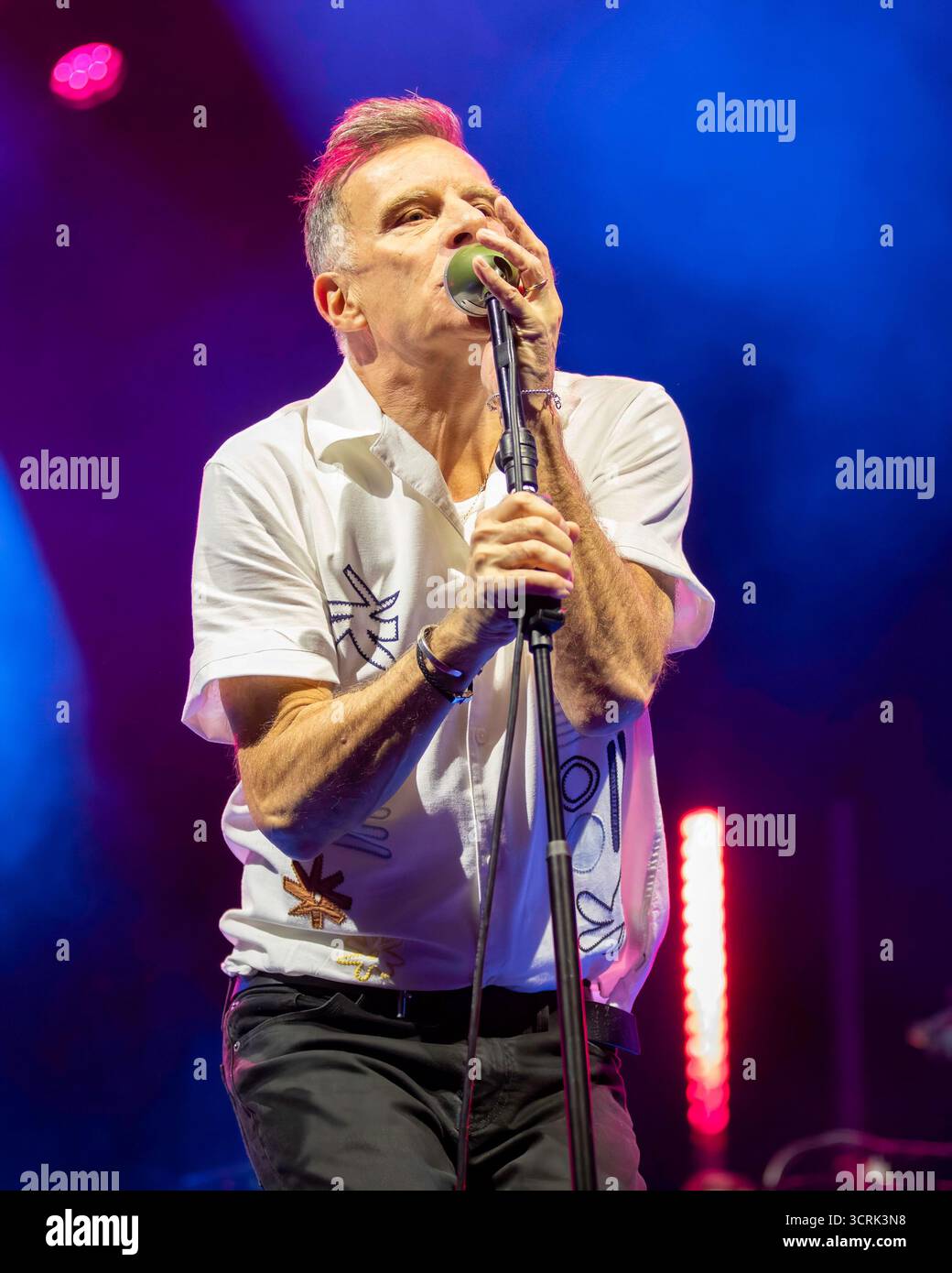 Manchester, England, 1st October, 2025. Deacon Blue playing AO Arena in Manchester on their The Great Western Road Trip. Credit: Izzy Clayton/Alamy Live News Stock Photo