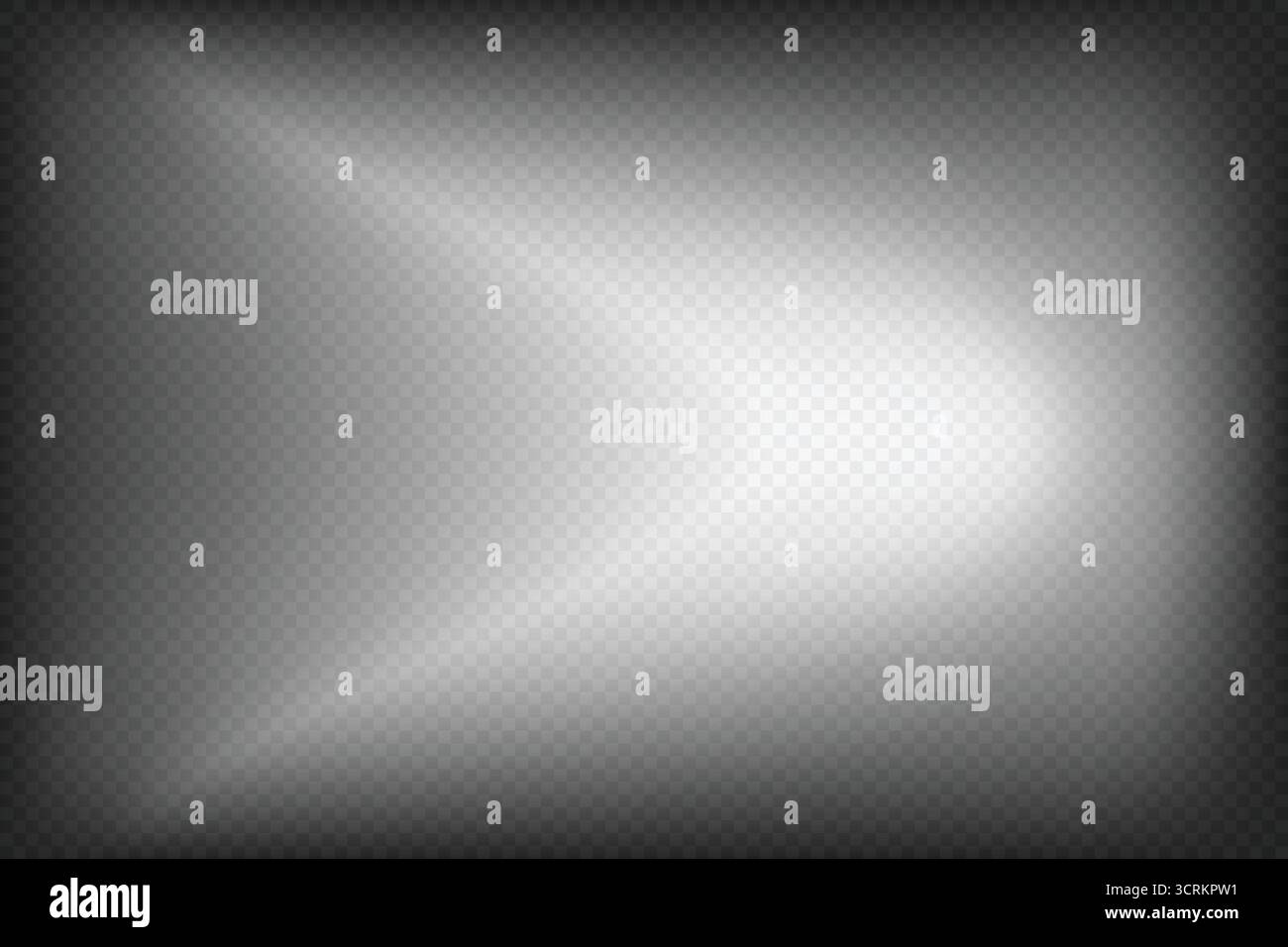 Black and White Lateral Gradient Overlay or Shadow Effect Soft Grayscale Abstract Checkered Background. Stock Vector