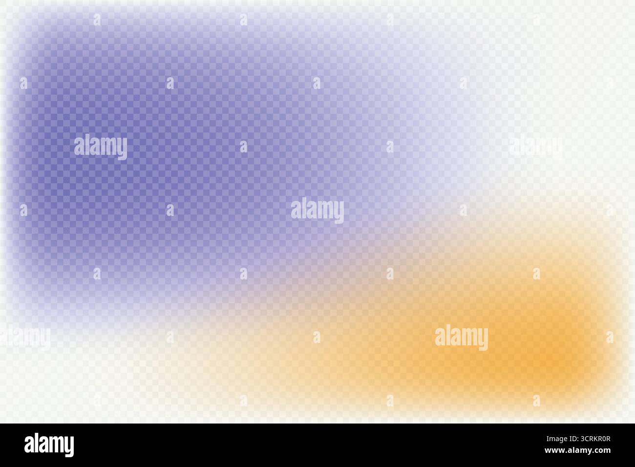 Blue and Orange Soft Blur Gradient Abstract Checkered Background with Soft Grayscale Overlay Gradient. Stock Vector