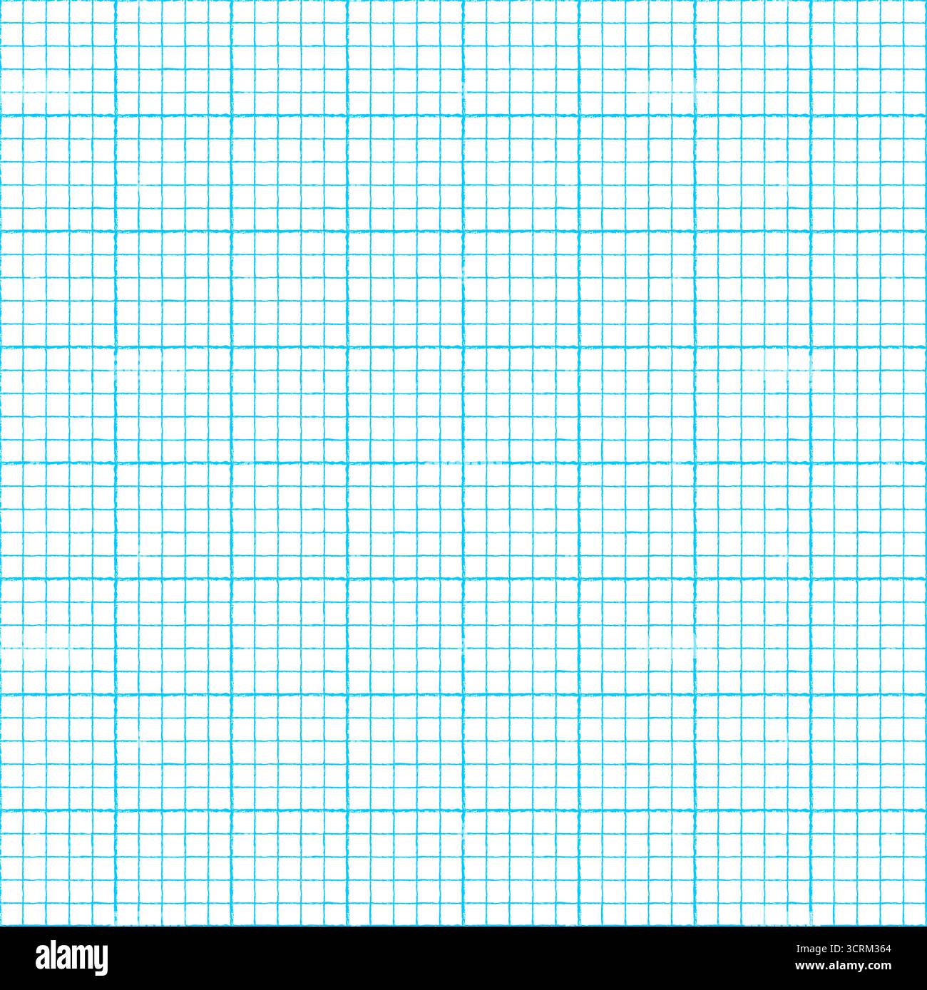 Millimeter paper graph square grid texture seamless pattern vector illustration. Stock Vector