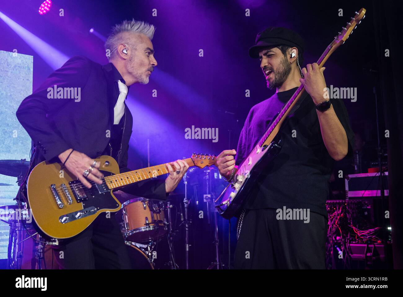 BARCELONA, ESPAÑA – SEPTIEMBRE 11. La Gusana Ciega en concierto en Apolo 2 el 11 de septiembre de 2025 en Barcelona, España. (Foto por Fernando Pérez) Stock Photo