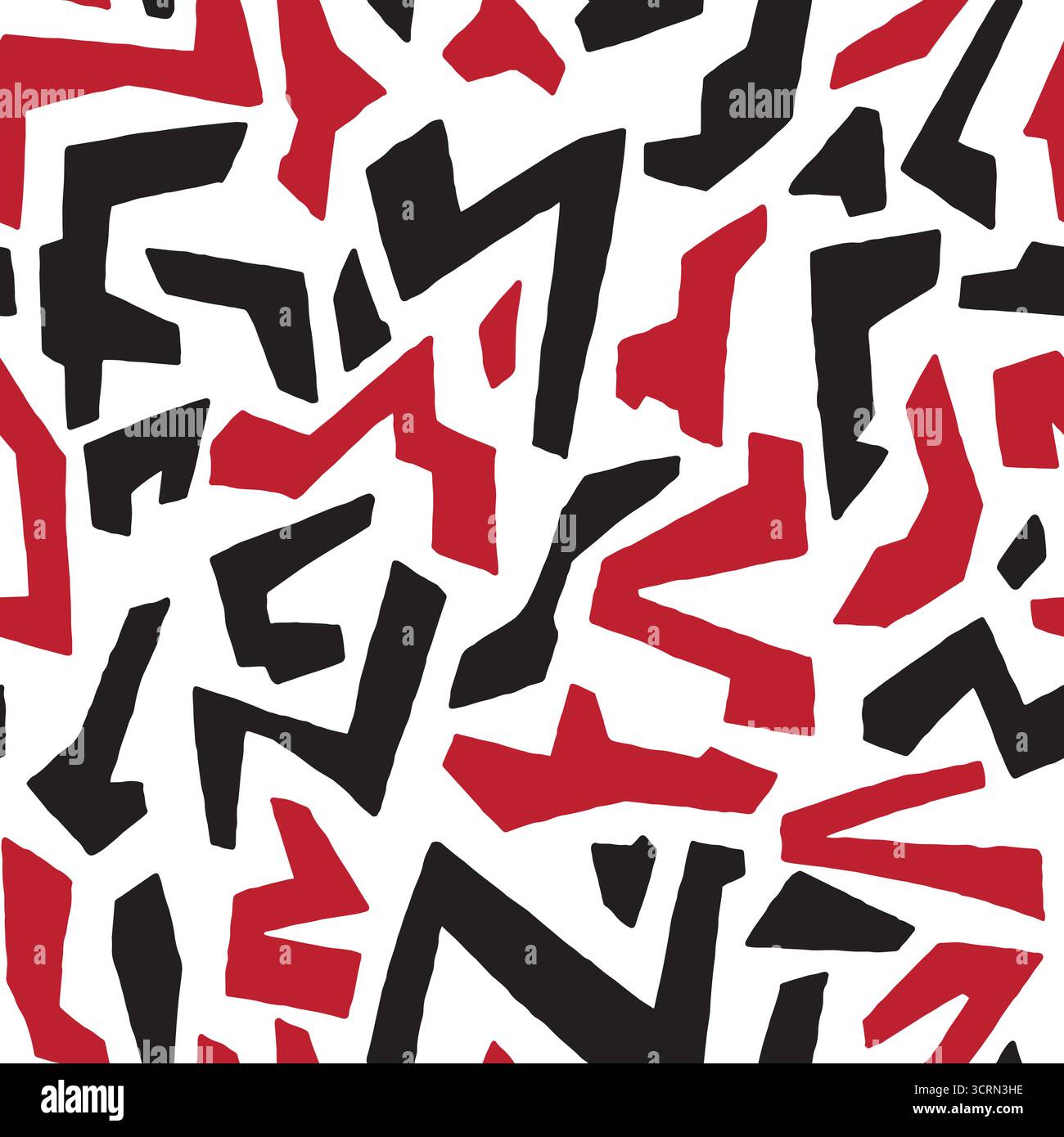 Abstract poly shapes seamless pattern. Vector illustration flat design background. Stock Vector