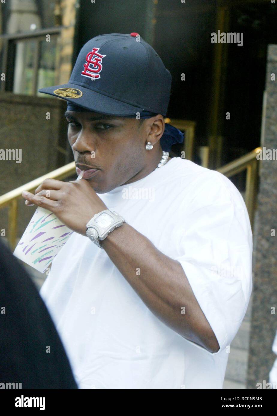 Rapper Nelly spotted departing from the Trump Hotel on Upper West Side ...