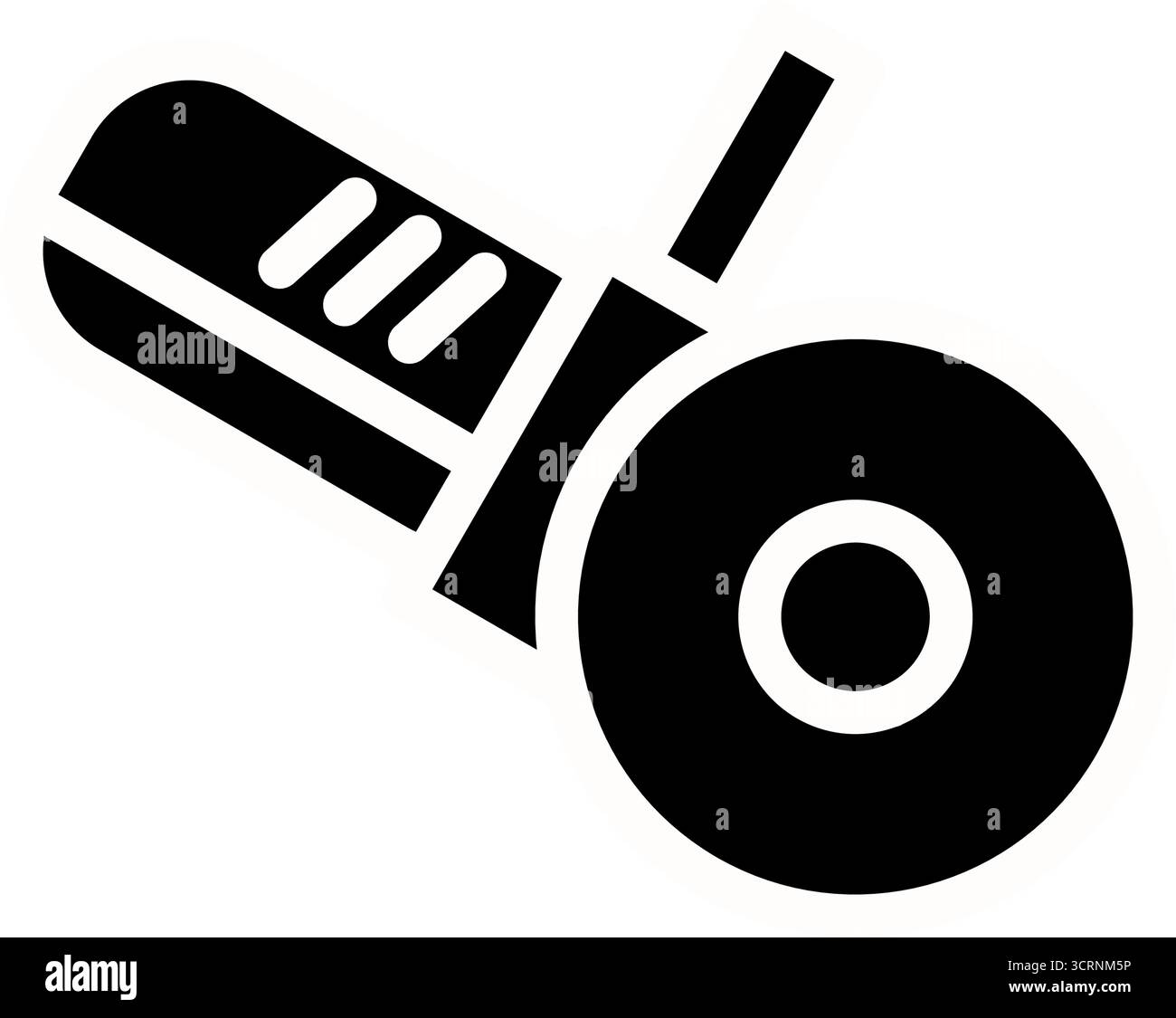 Angle grinder power tool vector icon Stock Vector Image & Art - Alamy