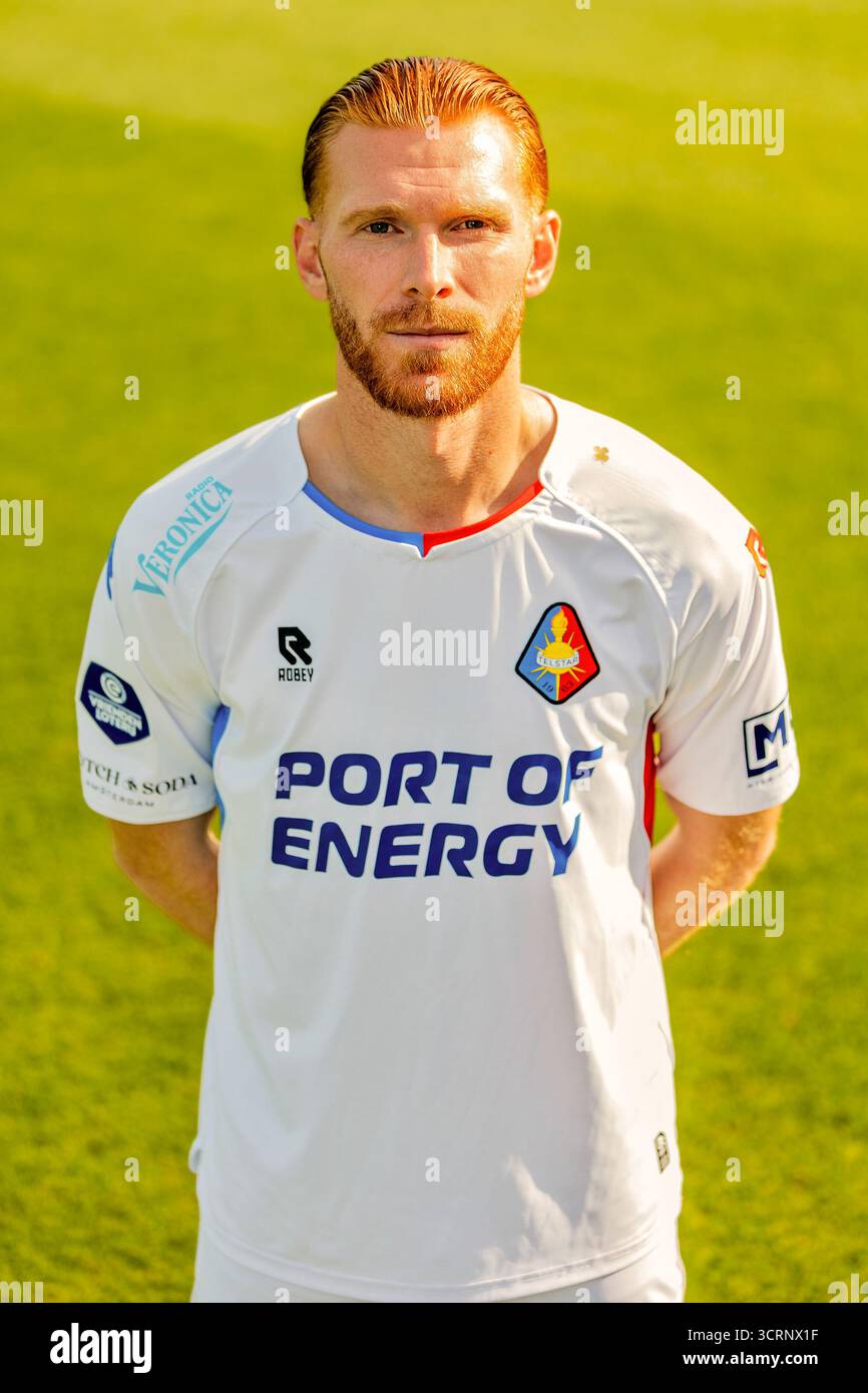 VELSEN 01 10 2025 BUKO Stadium Season 2025 2026 Dutch Velsen 01 10 2025 Buko Stadium Season 2025 2026 Dutch Eredivisie Football Photocall Telsar Picture Shows Dylan Mertens 3CRNX1F 