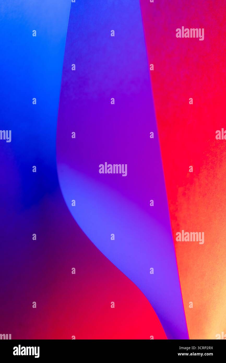 Vibrant interplay of red shapes hi-res stock photography and images - Alamy