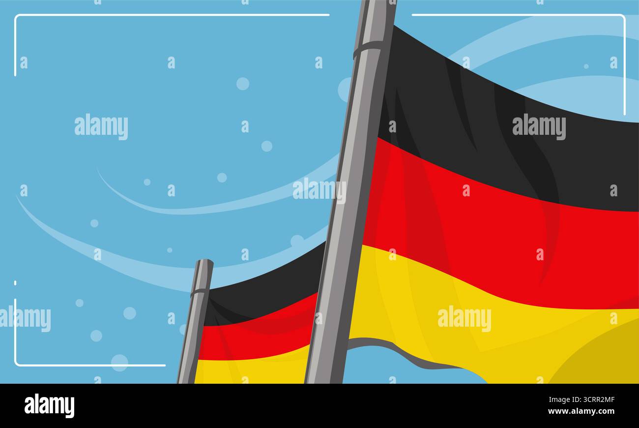 Historical German Banner Stock Vector Images Alamy