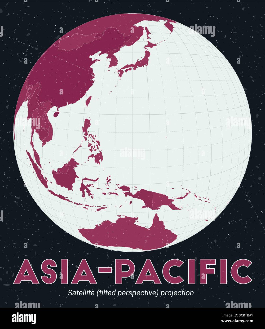 Satellite map asia hi-res stock photography and images - Alamy