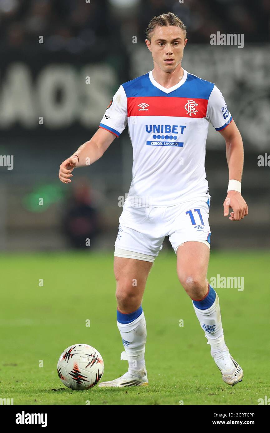 UEFA Europa League Spiel zwischen SK Sturm Graz und Rangers FC ...