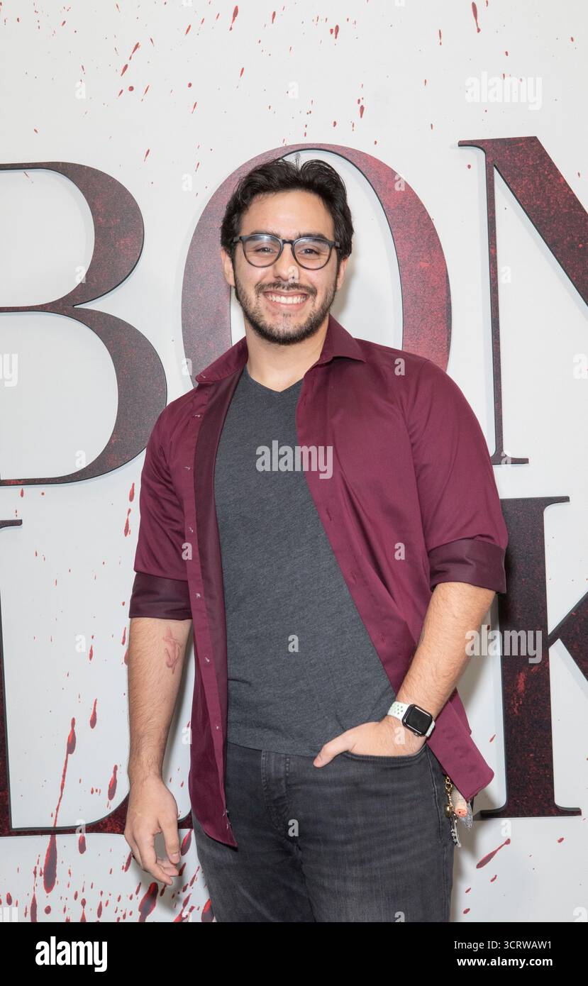 Michael Grijalva attends a special screening of "Bone Lake" at Carondelet House on September 30, 2025 in Los Angeles, California. Stock Photo