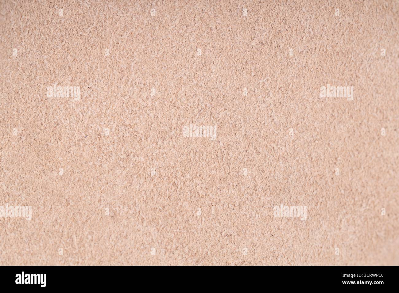 Light beige suede natural leather texture Stock Photo