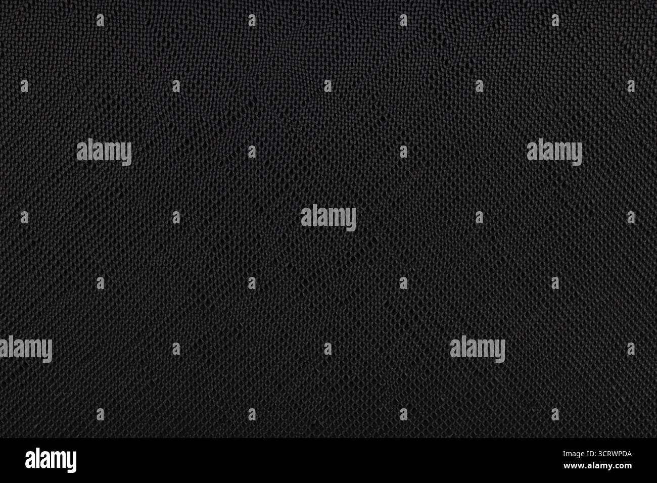 Close up of black mesh texture surface Stock Photo
