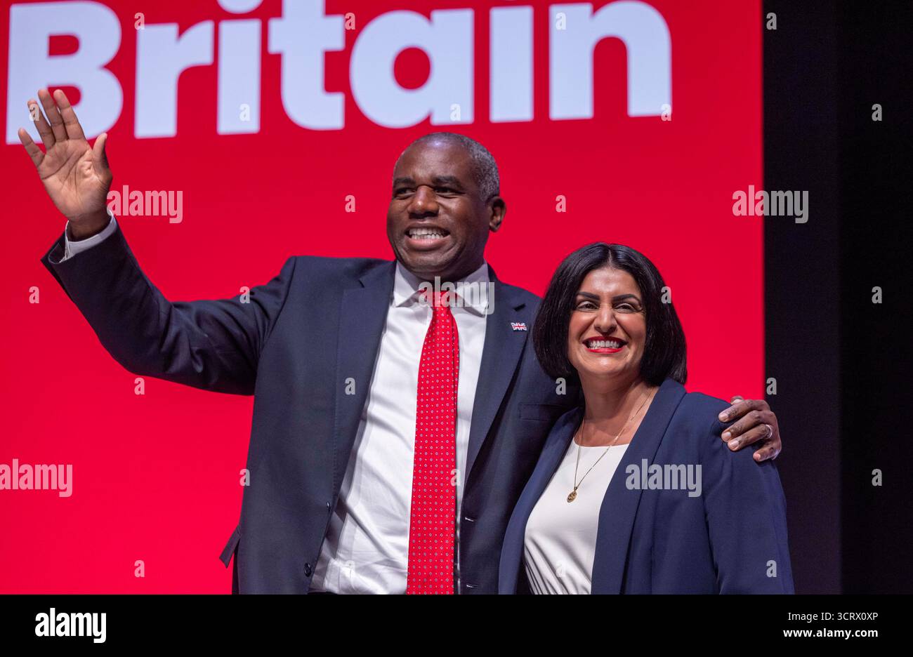Deputy Prime Minister and Justice Secretary, David Lammy congratulates ...