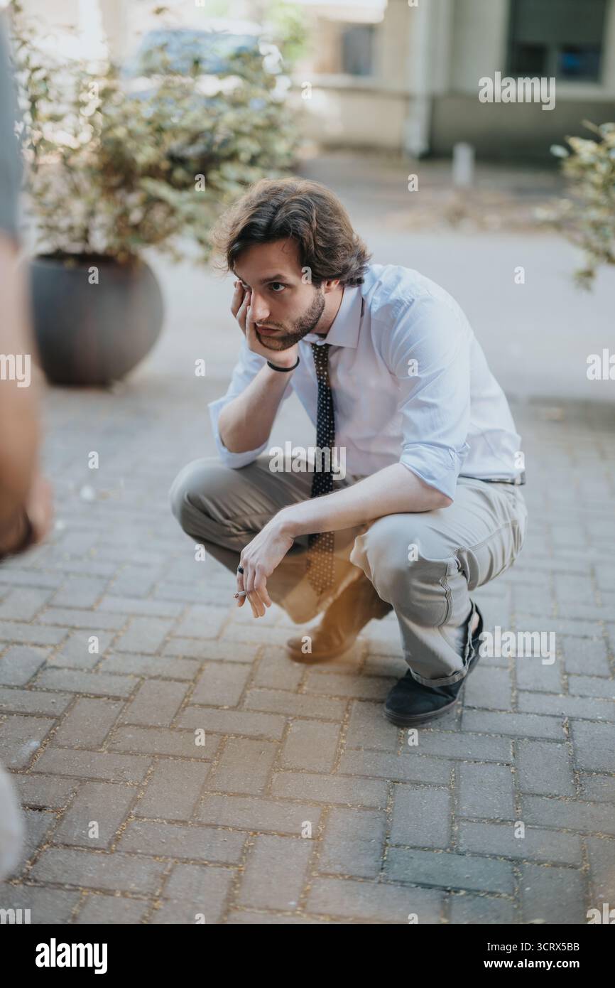 Man in formal attire observing hi-res stock photography and images - Alamy