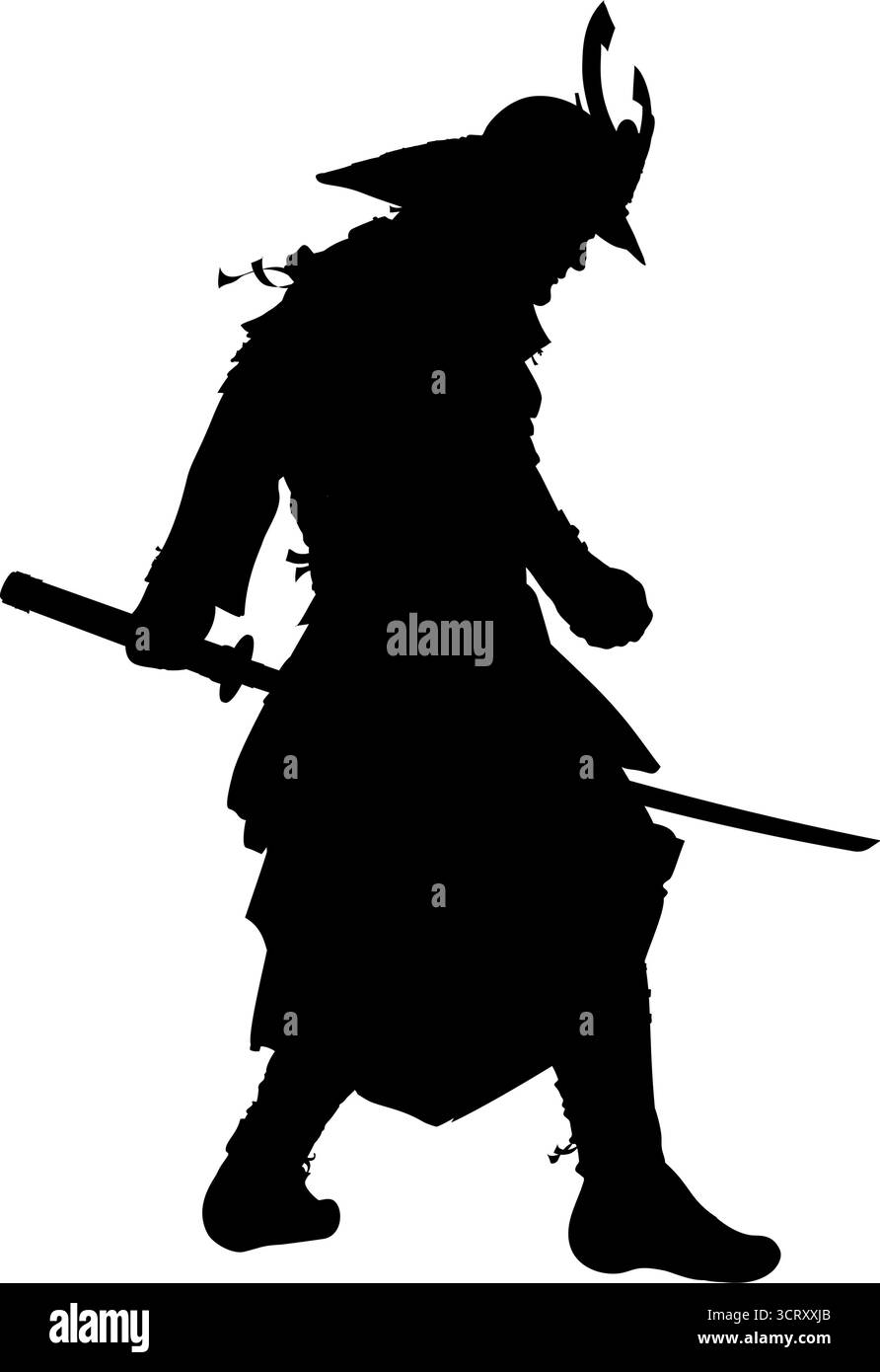 Traditional samurai armor Black and White Stock Photos & Images - Alamy