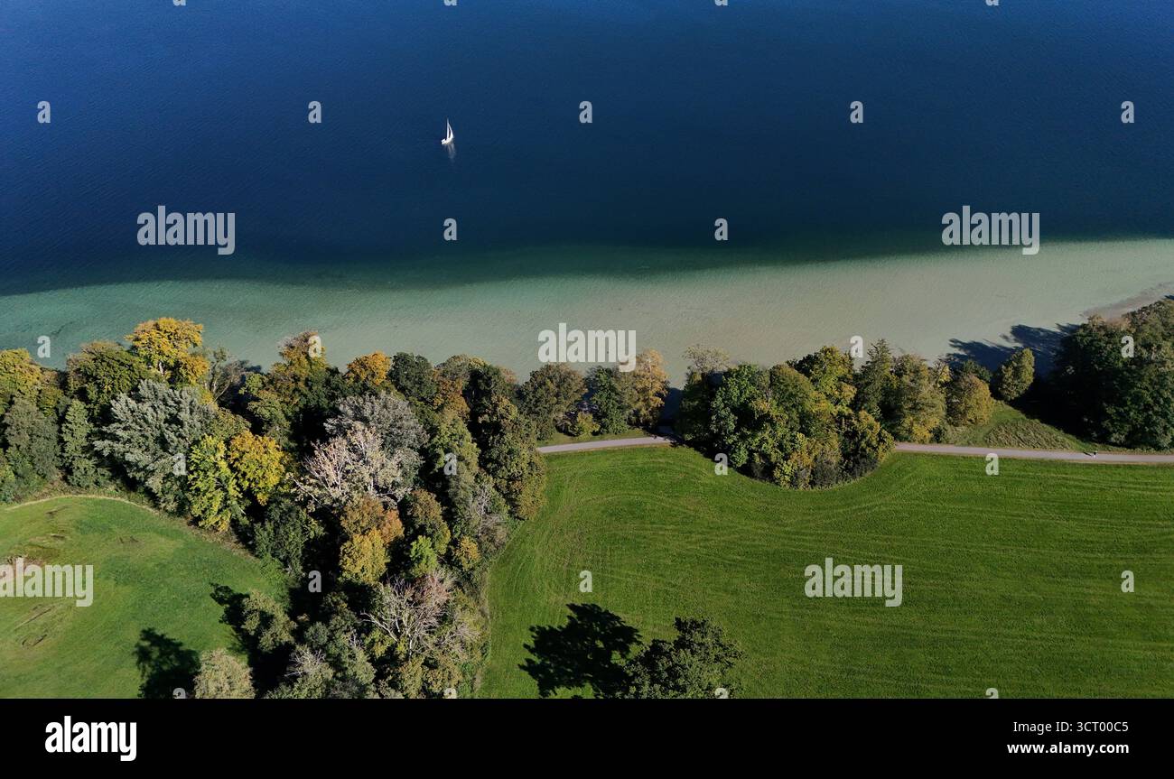 Wunderschne Starnberger See Parken Ebenbildnull