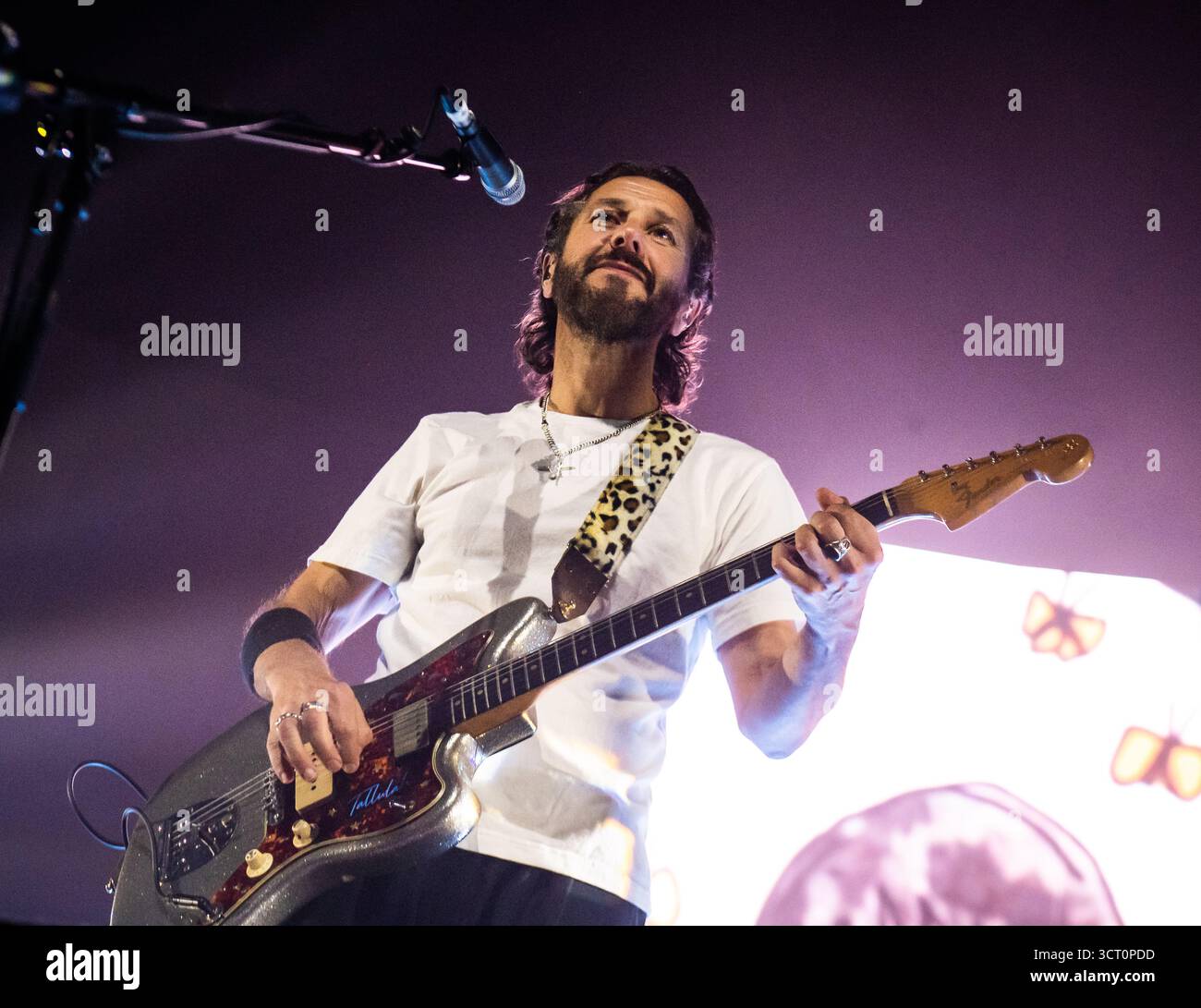 Glasgow, UK, 3rd October 2025, Feeder in concert at the O2 Academy, Glasgow. credit Stephen ...