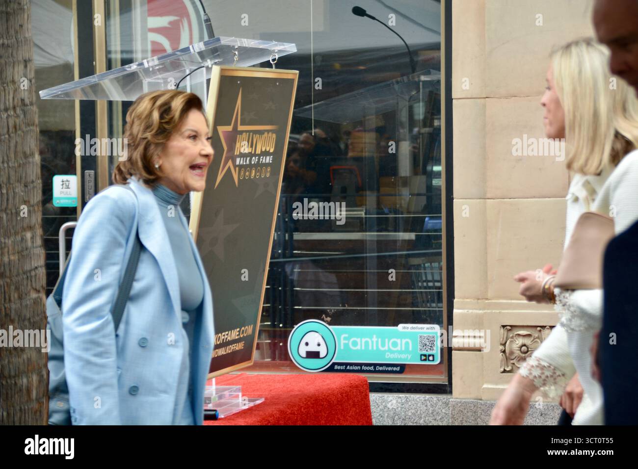 Actress Kelly Bishop attends Lauren Graham’s Hollywood Walk of Fame Star ceremony in Hollywood, California, on October 3, 2025. Stock Photo