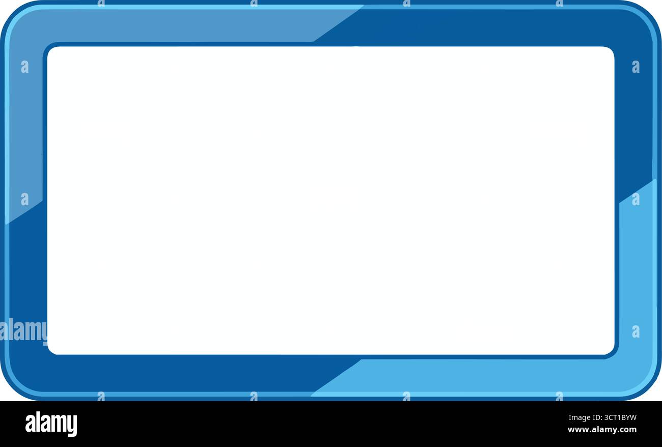 Tablet Computer Mockup - Empty Touch Screen Device Template for UI/UX ...