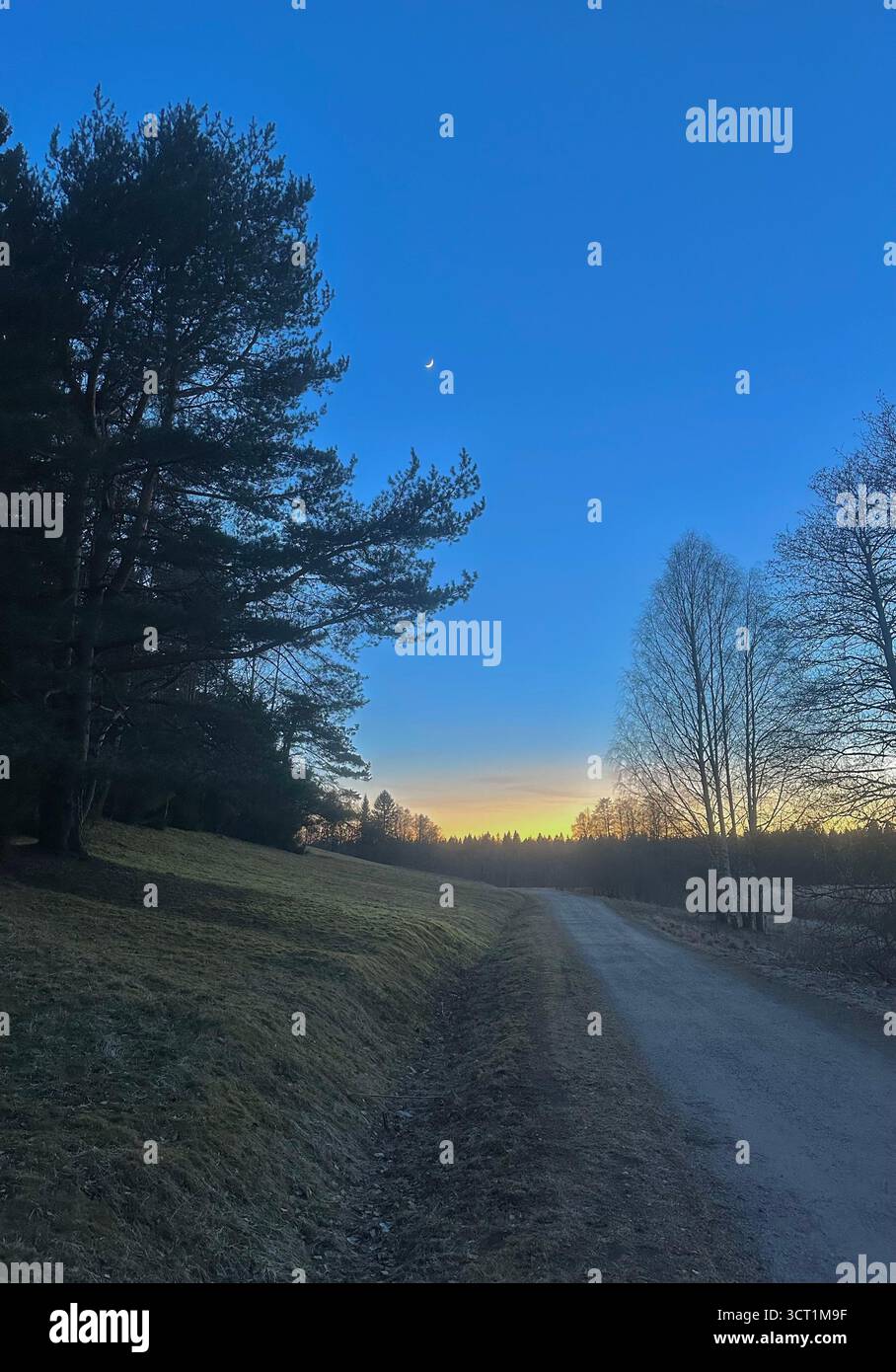 Vuosaari hill - Smartphone Captured Stock Image