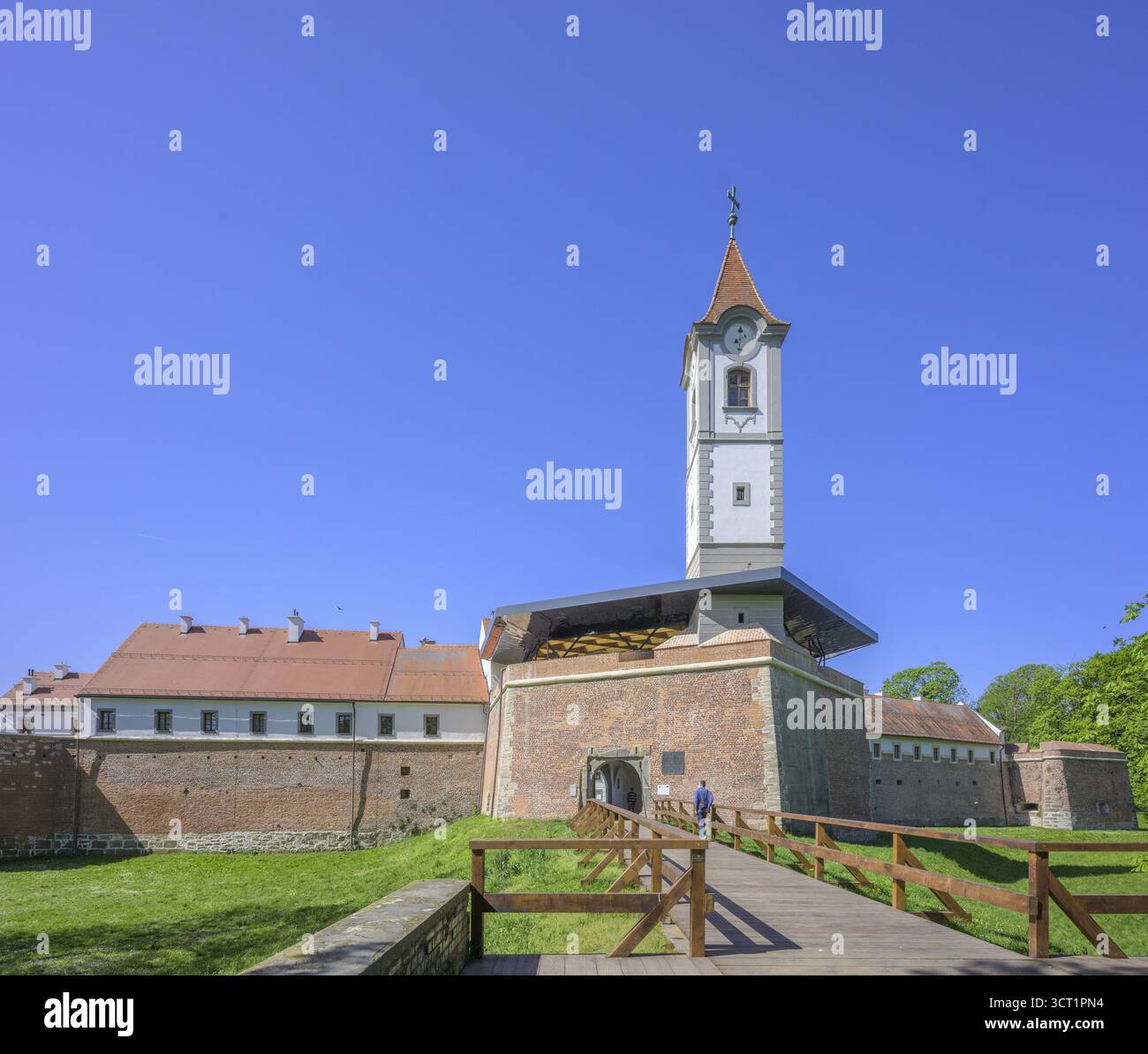 Castle of Count Zrinski, cakovec, MeEimurje County, Croatia Stock Photo