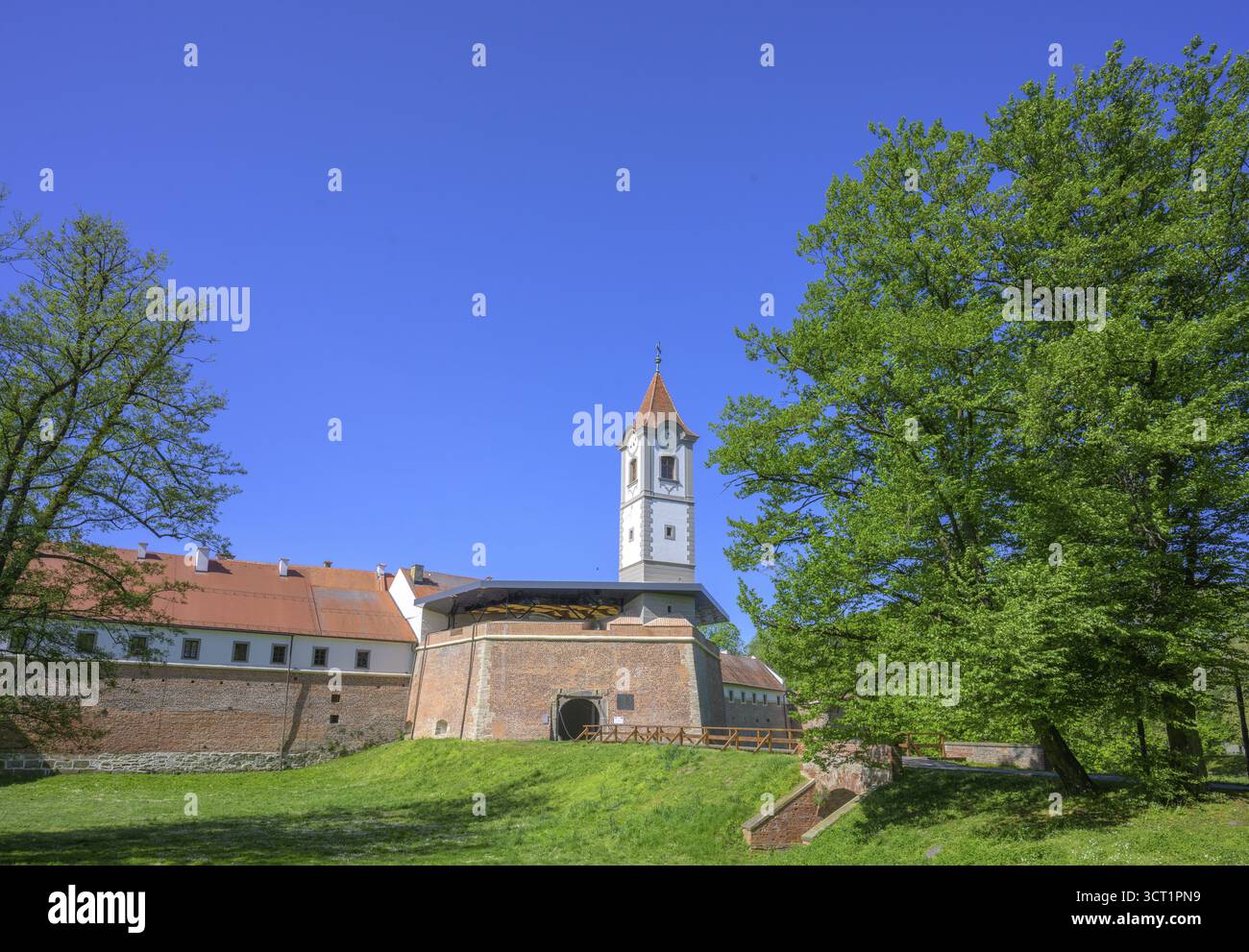 Castle of Count Zrinski, cakovec, MeEimurje County, Croatia Stock Photo