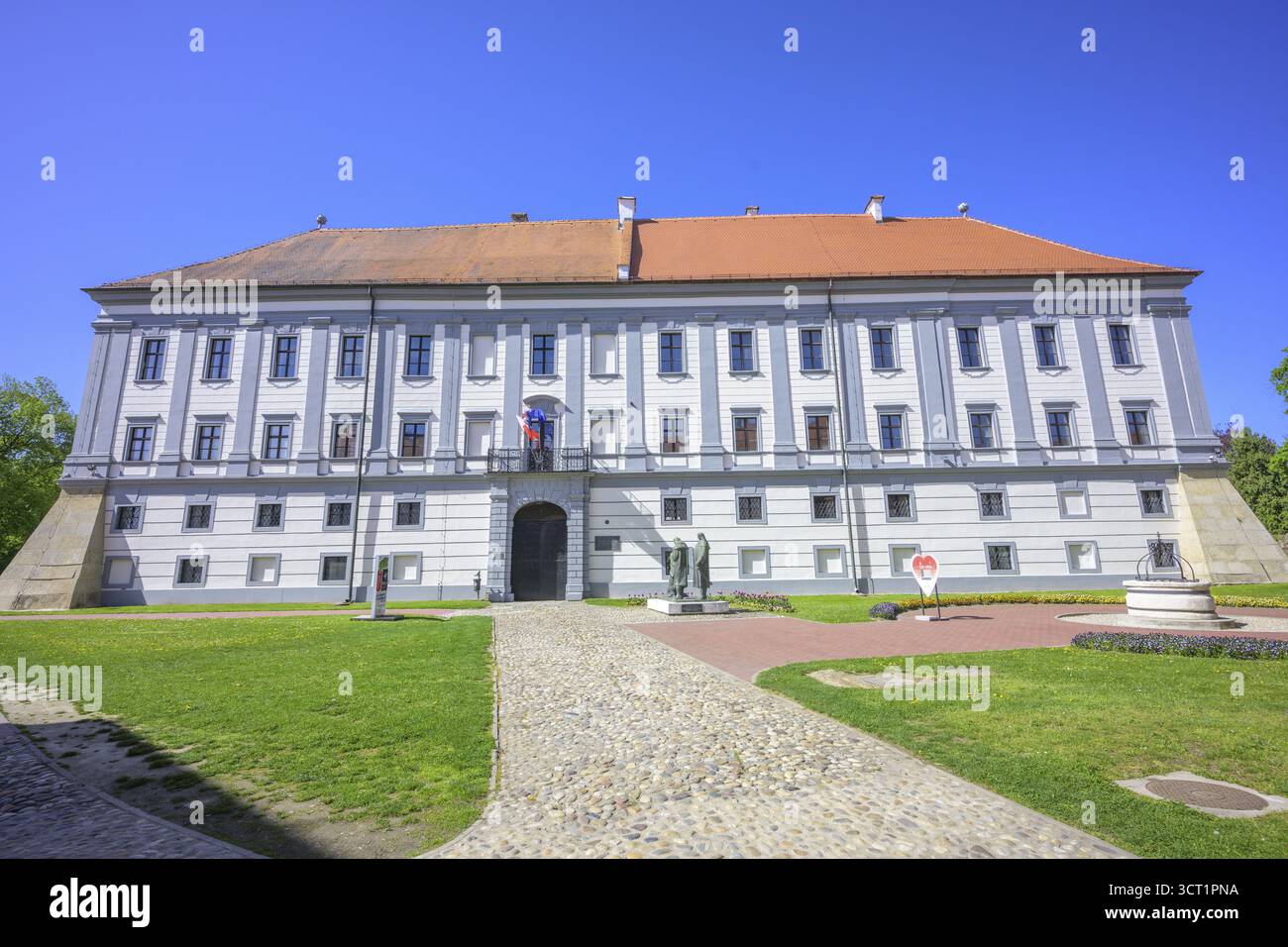 Castle of Count Zrinski, cakovec, MeEimurje County, Croatia Stock Photo