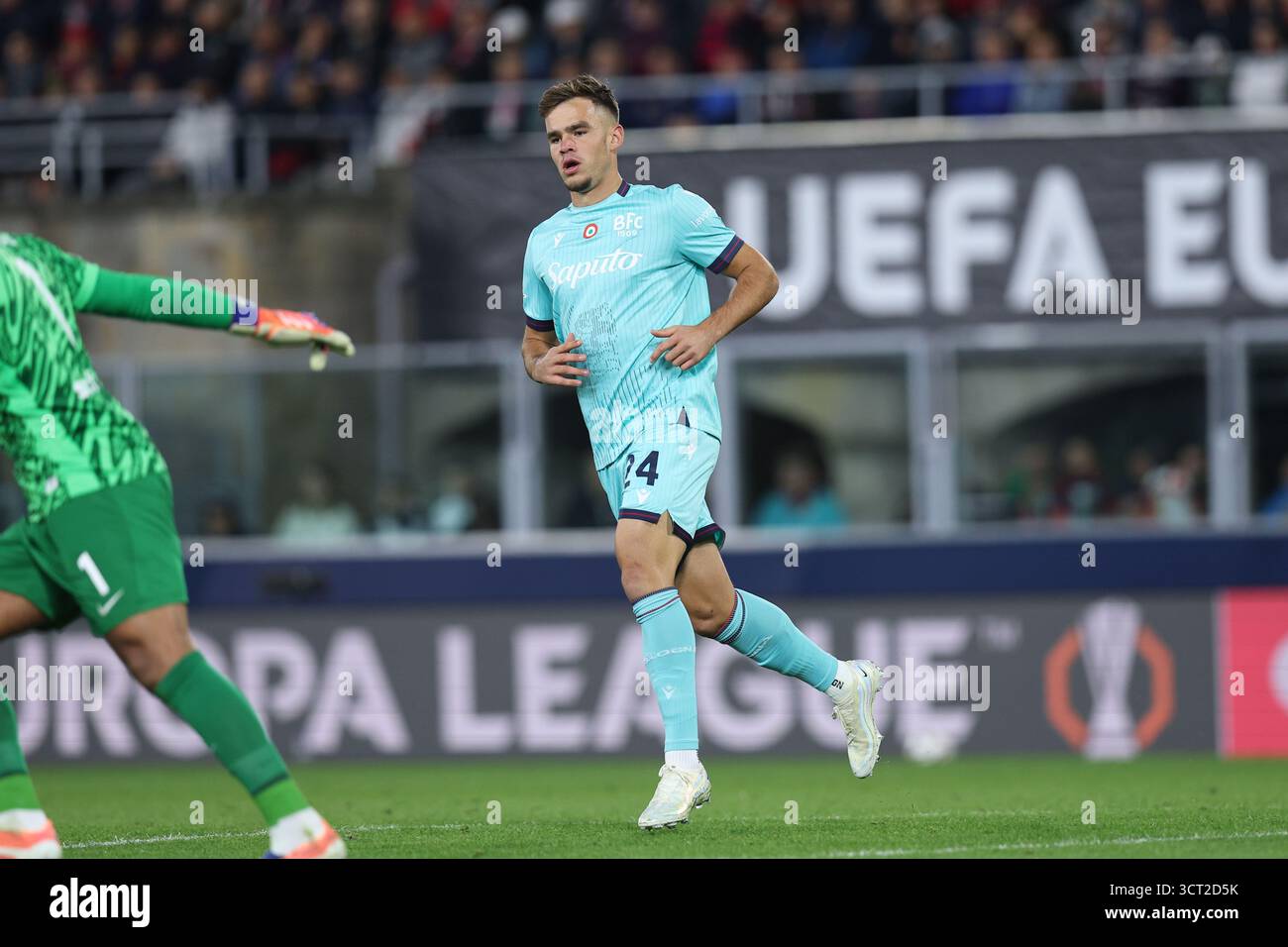 Thijs Dallinga (Bologna) during the Europa League 2025 2026 match ...