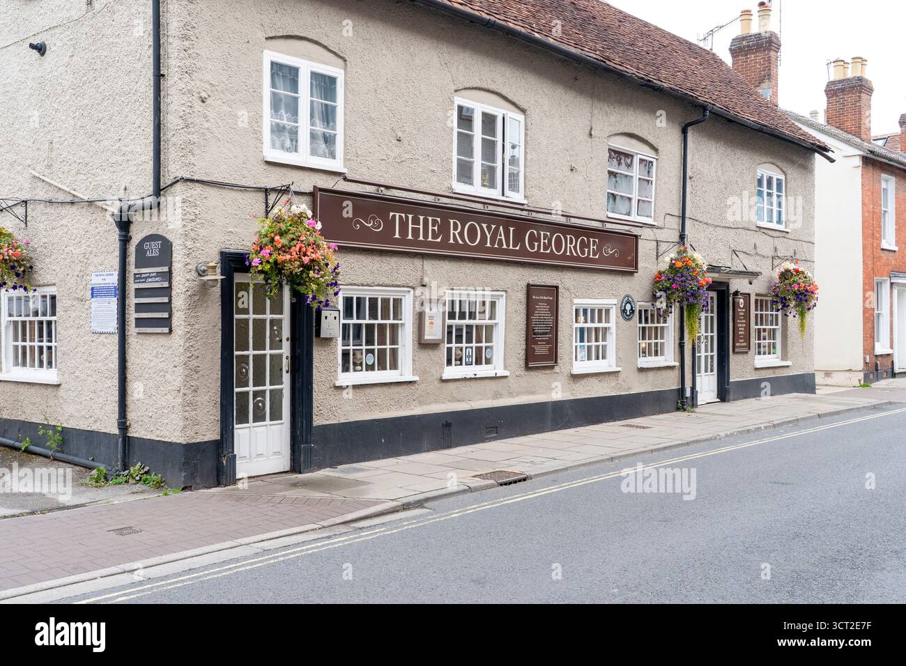 The Royal George public house Stock Photo