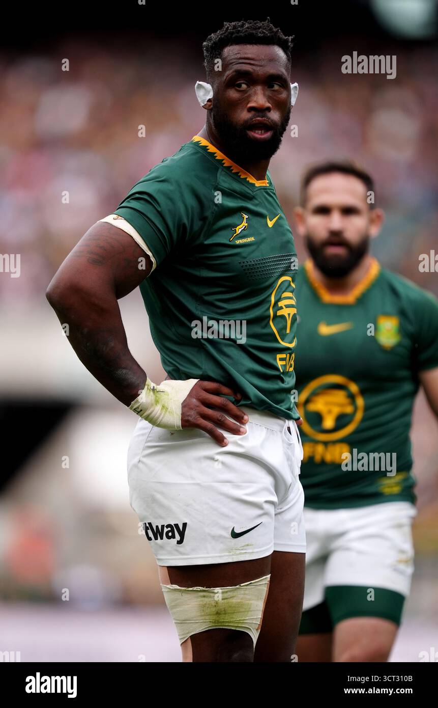 South Africa's Siya Kolisi during the Rugby Championship match at the ...