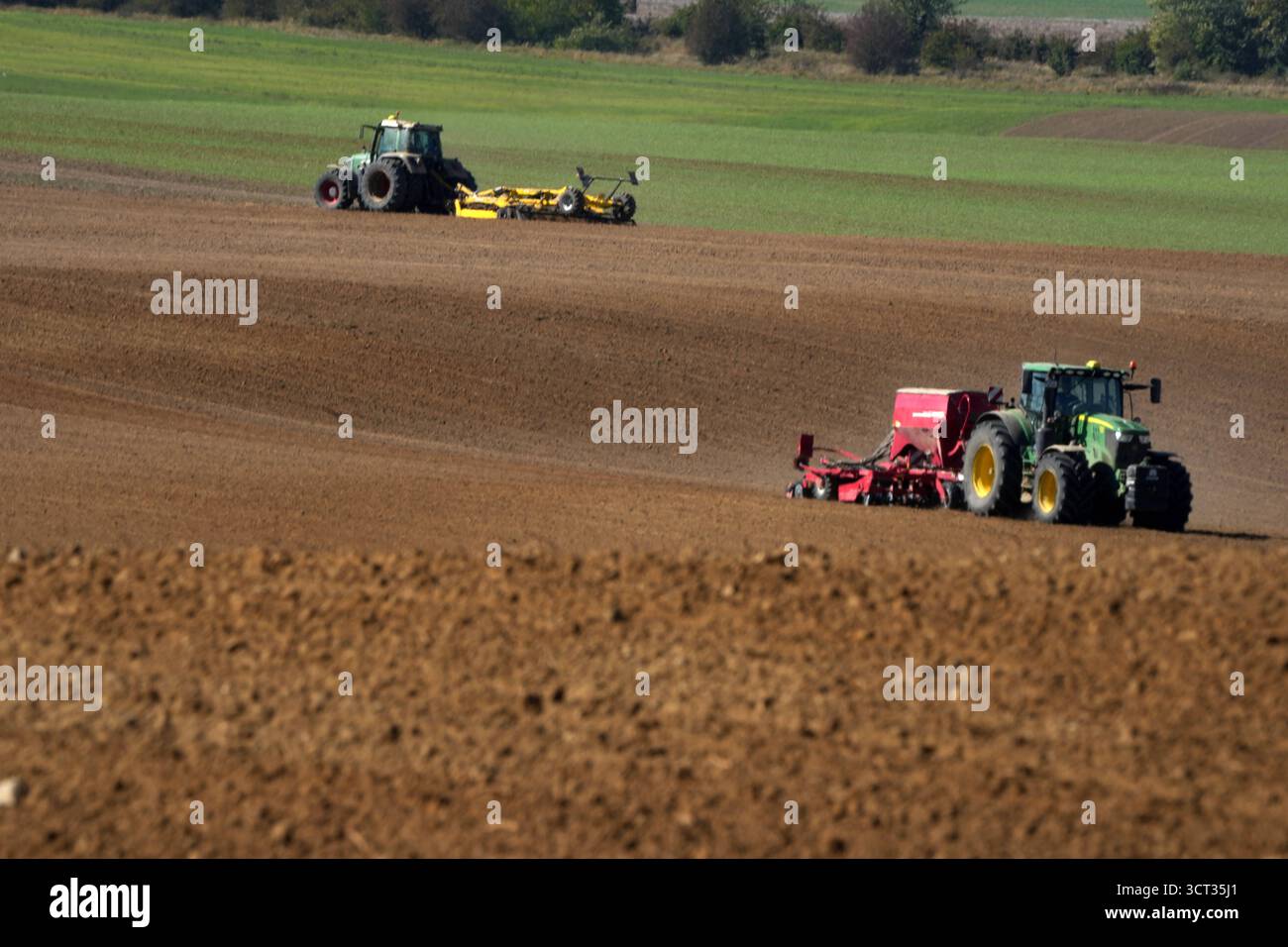 1000-teiliges Fendt 1050 Traktor Auf Dem Feld, Quad Produktbild-Vorschau 10