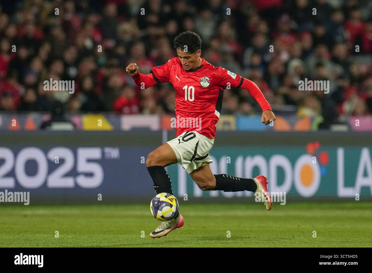 Egypt's Abdallah Mohamed controls the ball during a FIFA U-20 World Cup ...