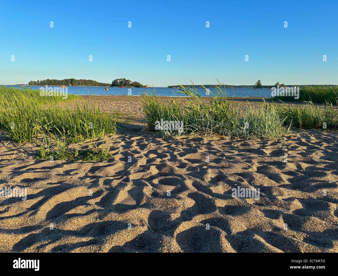 Finnish summer, Kallvik - Smartphone Captured Stock Image