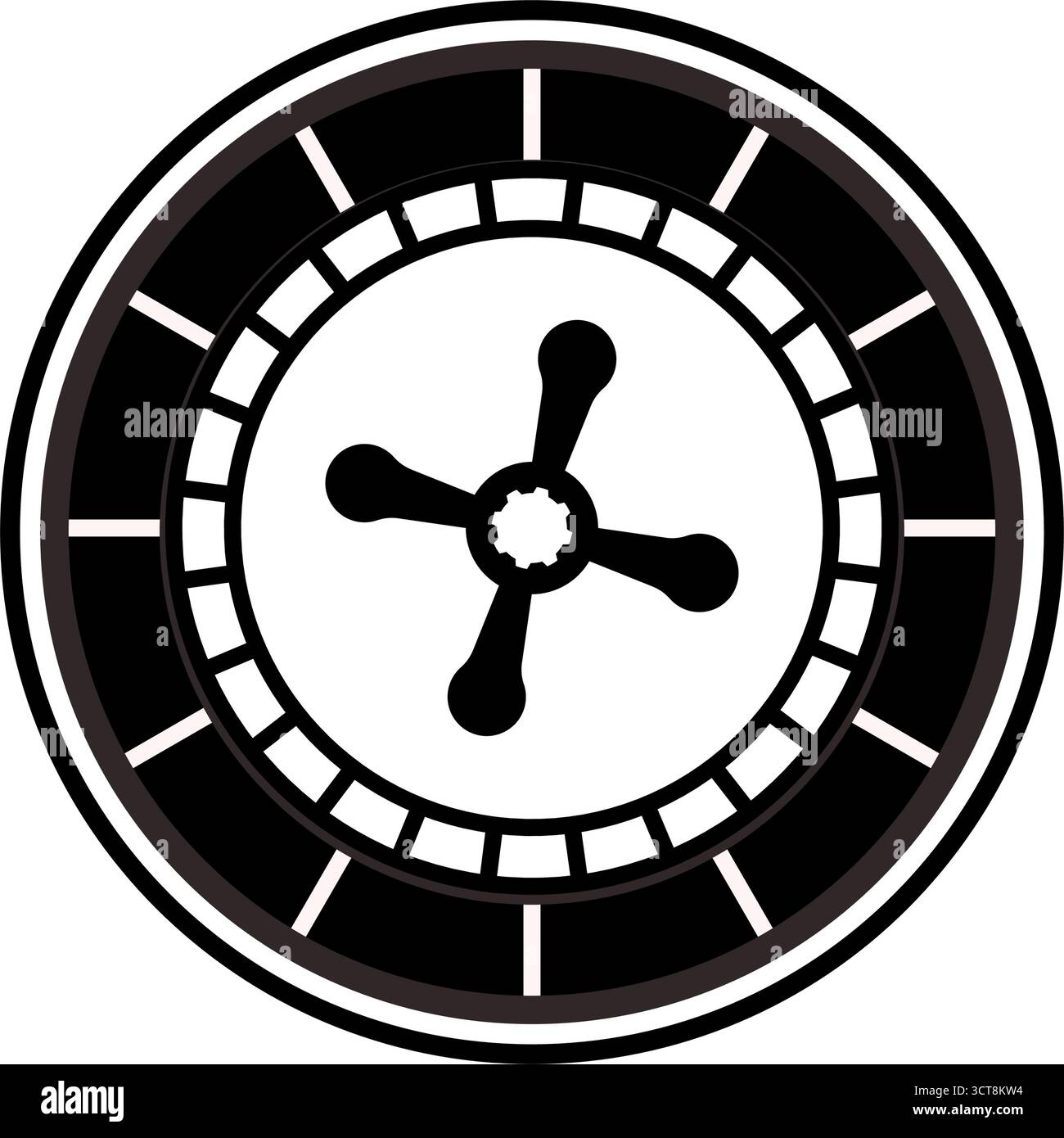 Icon fortune wheel Stock Vector Images - Alamy
