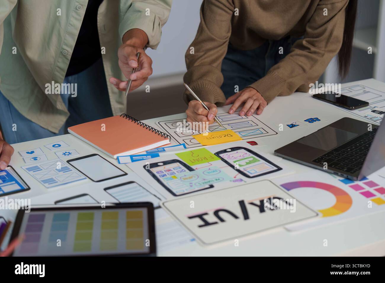 Interactive ui design hi-res stock photography and images - Alamy
