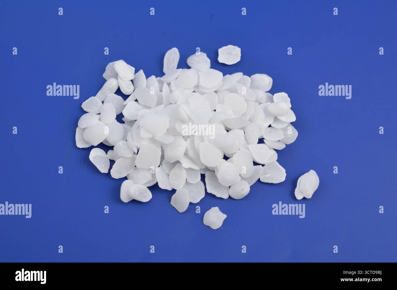 Pure Koh Potassium hydroxide KOH, and is commonly called caustic potash Stock ...